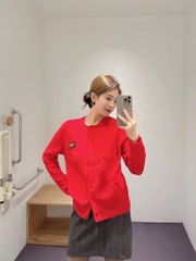 Cardigan Erdos thêu logo ngực