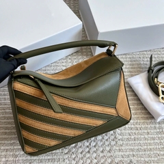 Túi LOEWE PUZZLE suede bad medium
