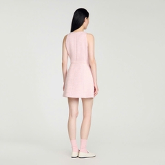 ĐẦM NGẮN VẢI TWEED ĐÍNH KIM TUYẾN