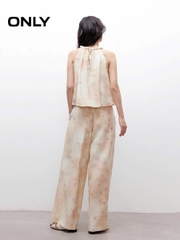 Top lụa ONLY cổ yếm xoắn thừng 2 màu