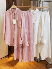 QUẦN ỐNG THẲNG MAY ĐO BẰNG VẢI LINEN
