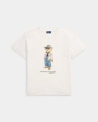 Áo thun cotton jersey Polo Bear