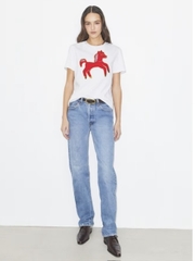 Áo thun cotton Pony