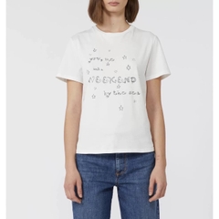 Tshirt MAXMARA họa tiết ngôi sao trắng
