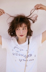 Tshirt MAXMARA họa tiết ngôi sao trắng