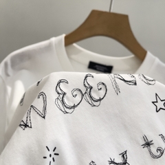 Tshirt MAXMARA họa tiết ngôi sao trắng