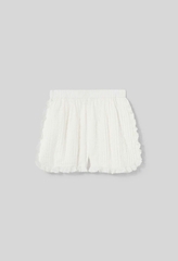 Set Claudie Pierlot trắng đáp ren Áo +Short