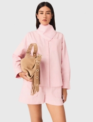 Set Áo sơ mi kèm khăn có thể tháo rời + Quần short cotton