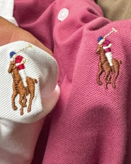 Áo nam Polo RL cổ bẻ logo thêu màu