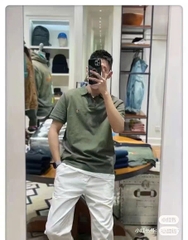 Áo nam Polo RL cổ bẻ logo thêu màu