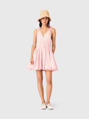 Váy ngắn xòe bằng vải cotton