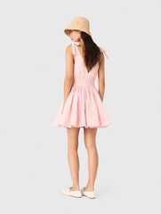 Váy ngắn xòe bằng vải cotton