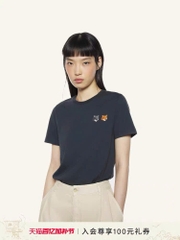 Tshirt Maison Kitsune logo 2 cáo