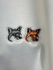 Tshirt Maison Kitsune logo 2 cáo