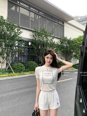 Quần short Polo RL linen cạp chun 4 màu
