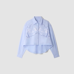 ÁO SƠ MI COTTON THÊU