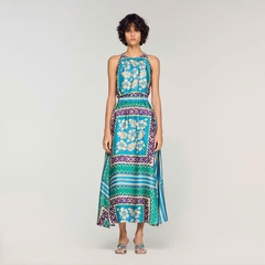 Đầm maxi hoạ tiết floral