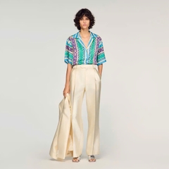 Áo sơ mi in hoạ tiết floral