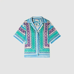 Áo sơ mi in hoạ tiết floral
