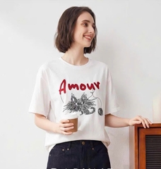 Tshirt Mo&Co thêu 