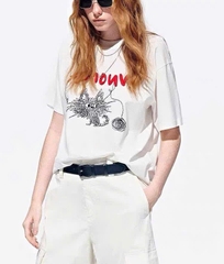 Tshirt Mo&Co thêu 