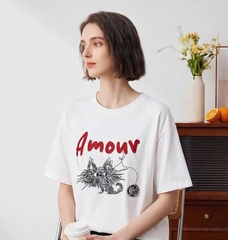 Tshirt Mo&Co thêu 