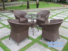 Bàn ghế ngoài trời 0133