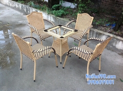 Bàn ghế ngoài trời 0201