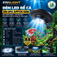 Đèn led bể cá cảnh model ERA LIGHT DR-UFO APP125 60W