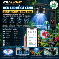 Đèn led bể cá cảnh, model ERA LIGHT DR-140B 60W