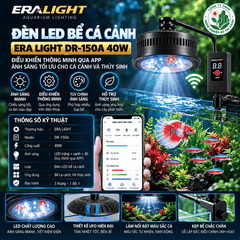 Đèn led bể cá cảnh, model ERA LIGHT DR-150A 40W