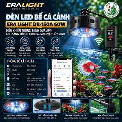 Đèn led bể cá cảnh, model ERA LIGHT DR-150A 60W