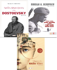 Combo (3 Cuốn Sách) Nhân sinh quan của Dostoevsky + Tìm Hiểu Nhân Tính +Thân Phận Con Người Trong Thế Giới Hiện Đại