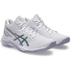 GIÀY ASICS NETBURNER BALLISTIC FF MT 4 - WHITE/DAHLIA