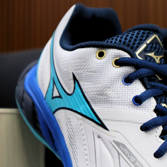 GIÀY MIZUNO WAVE FANG 2 - TRẮNG XANH DƯƠNG