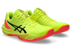 GIÀY BÓNG CHUYỀN ASICS SKY ELITE FF 3 PARIS - XANH VÀNG CAM