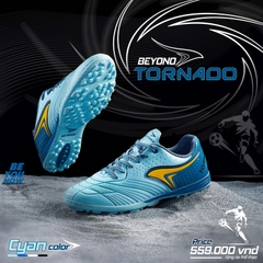 GIÀY BÓNG ĐÁ BEYONO TORNADO - CYAN