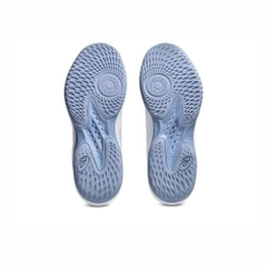 GIÀY ASICS GEL HOOP V17 - WHITE/CALM INDIGO