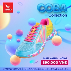 Giày Kamito Coba Xanh - Xanh Hồng