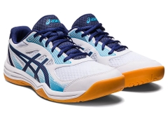 Giày Asics Upcourt 5 - Trắng Viền Xanh