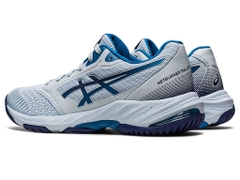 Giày Bóng Chuyền Asics GEL NETBURNER BALLISTIC FF 3 - Trắng Xanh