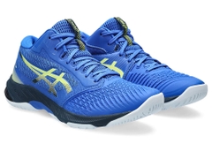 GIÀY BÓNG CHUYỀN ASICS GEL NETBURNER BALLISTIC FF MT 3 - XANH VIỀN VÀNG