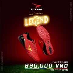 GIÀY BÓNG ĐÁ BEYONO LEGEND - RED BLACK