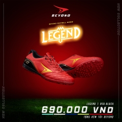 GIÀY BÓNG ĐÁ BEYONO LEGEND - RED BLACK