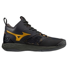 GIÀY BÓNG CHUYỀN MIZUNO WAVE MOMENTUM 2 MID - ĐEN