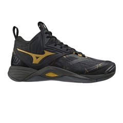 GIÀY BÓNG CHUYỀN MIZUNO WAVE MOMENTUM 2 MID - ĐEN