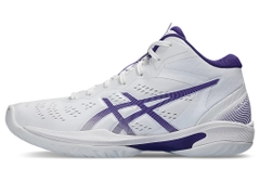 GIÀY BÓNG CHUYỀN ASICS GEL HOOP V16 - TRẮNG VIỀN TÍM