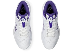 GIÀY BÓNG CHUYỀN ASICS GEL HOOP V16 - TRẮNG VIỀN TÍM