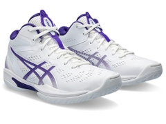 GIÀY BÓNG CHUYỀN ASICS GEL HOOP V16 - TRẮNG VIỀN TÍM