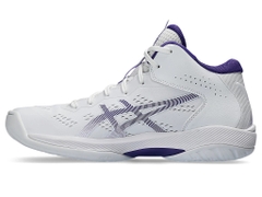 GIÀY BÓNG CHUYỀN ASICS GEL HOOP V16 - TRẮNG VIỀN TÍM